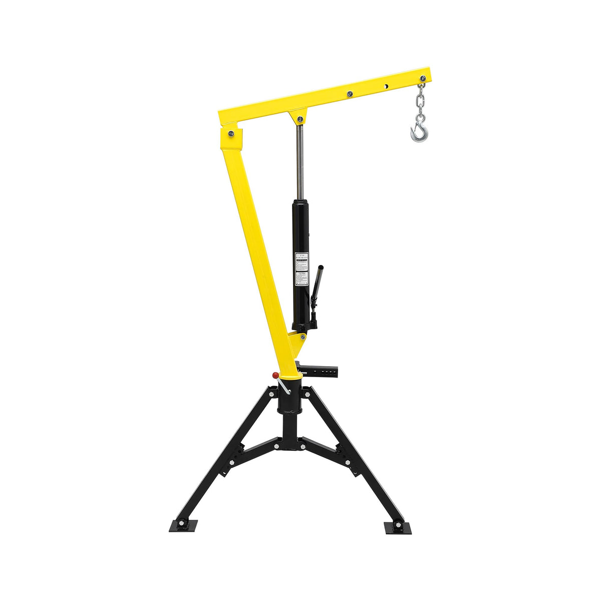 Hydraulic 1000Lbs Hitch-Mounted 360° Swivel Pickup Truck Crane C674013