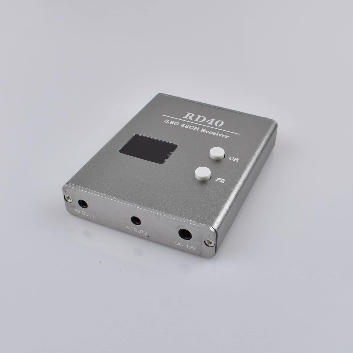 5.8GHZ 48Channel RD40 Raceband Dual Diversity Receiver with A/V and Power Cables C392