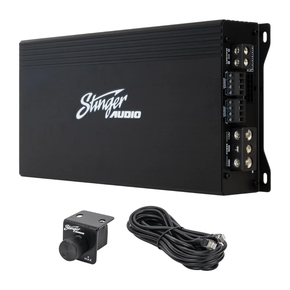 1200W 5-Channel Class D Car Audio Amplifier X662