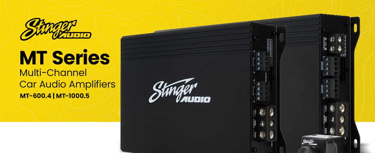 1200W 5-Channel Class D Car Audio Amplifier X662