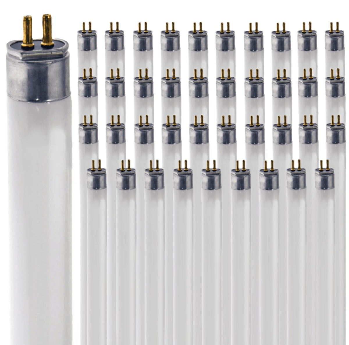 24 Inch 24W 6500K T5 Fluorescent Bulb G5 Bipin Base Pack of 40 H926