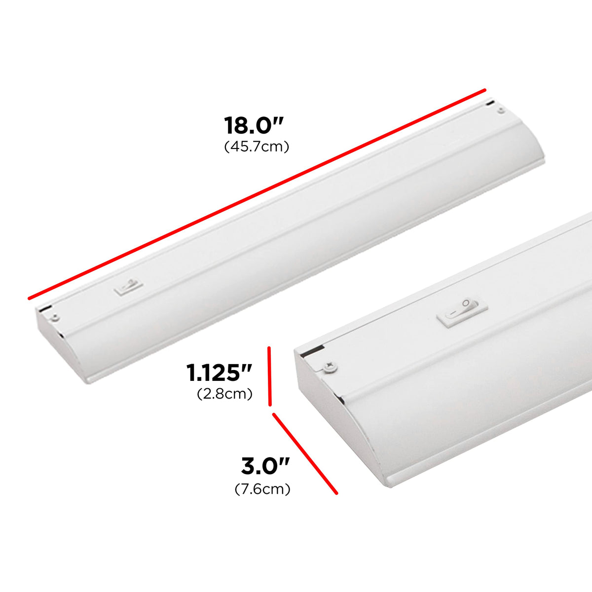 18 inch Hardwired Under Cabinet Lights Q442083