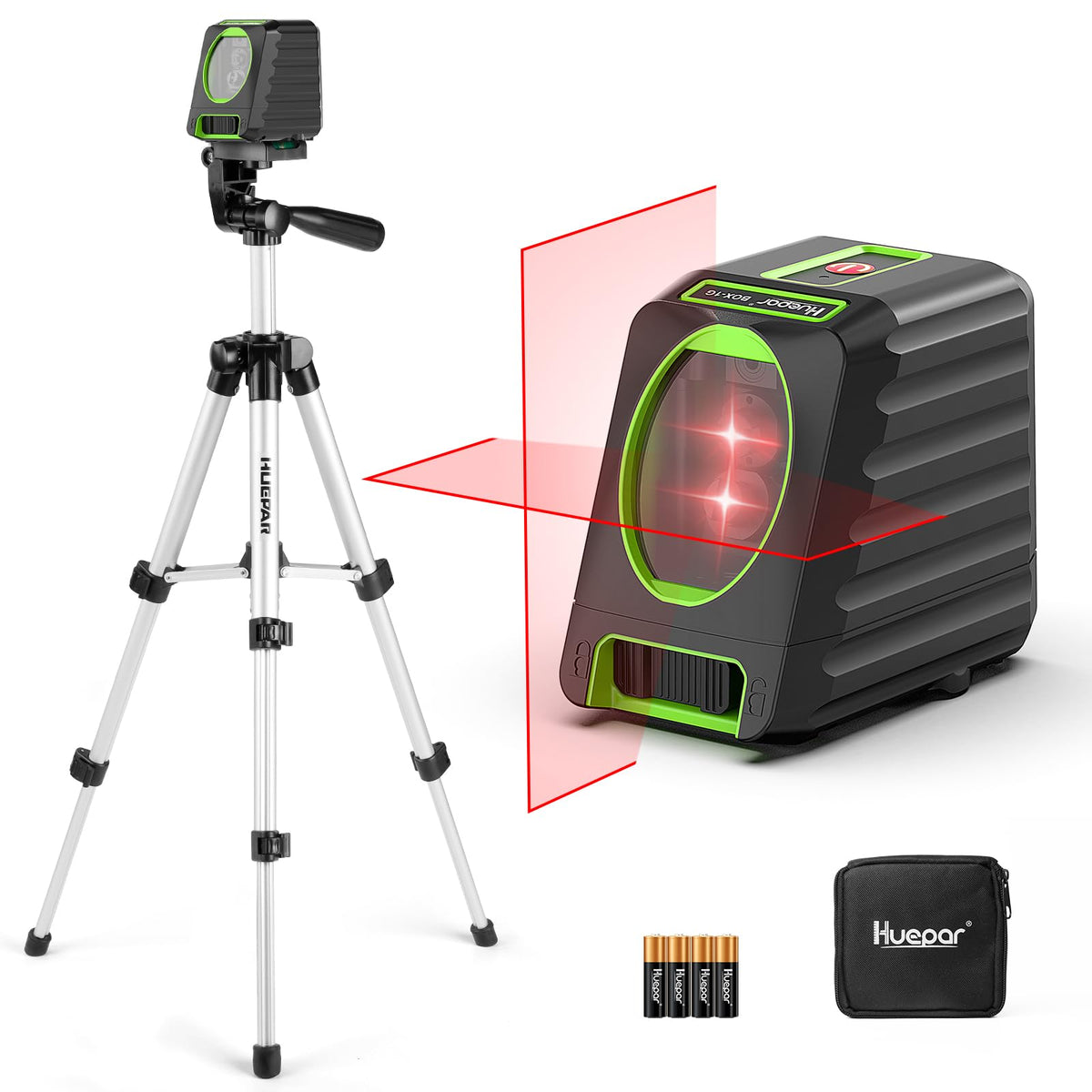 150Ft Red Self Leveling Laser Level with Tripod Y68428