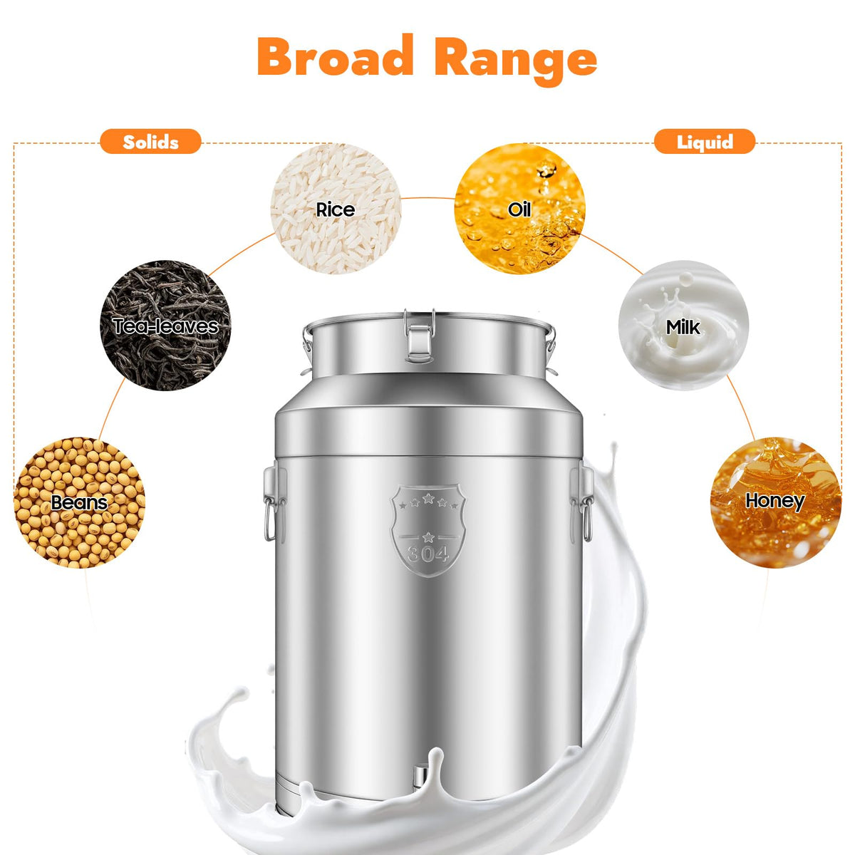20Gal Stainless Steel Water Dispenser with Faucet E878