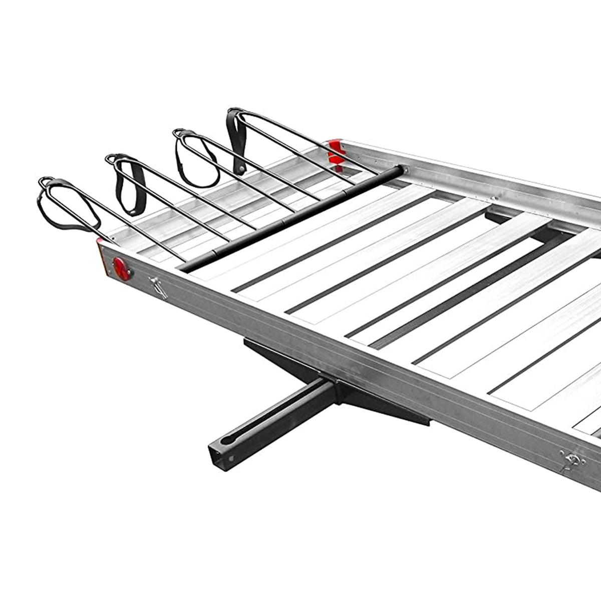 500 lb Aluminum 2-in-1 Hitch Cargo Carrier D244