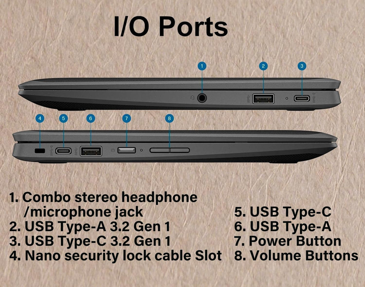 11.6" 2-in-1 Laptop 8GB RAM V2924