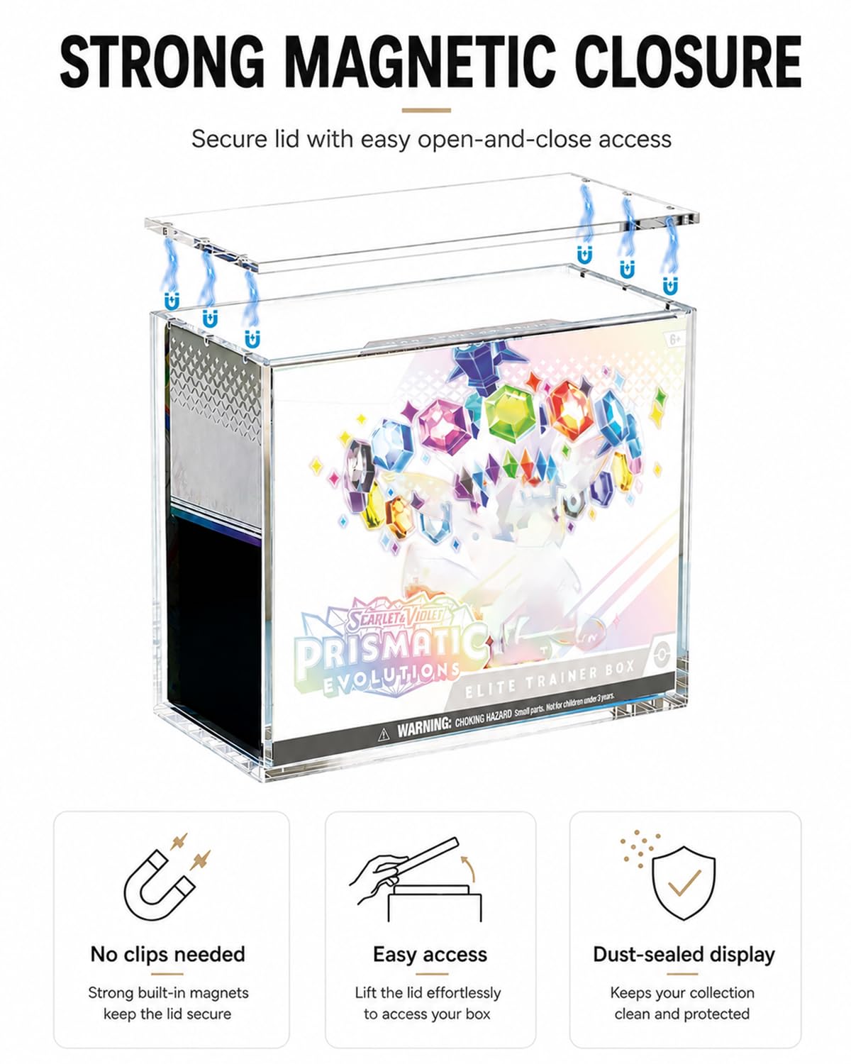 Clear Acrylic Display Box P624