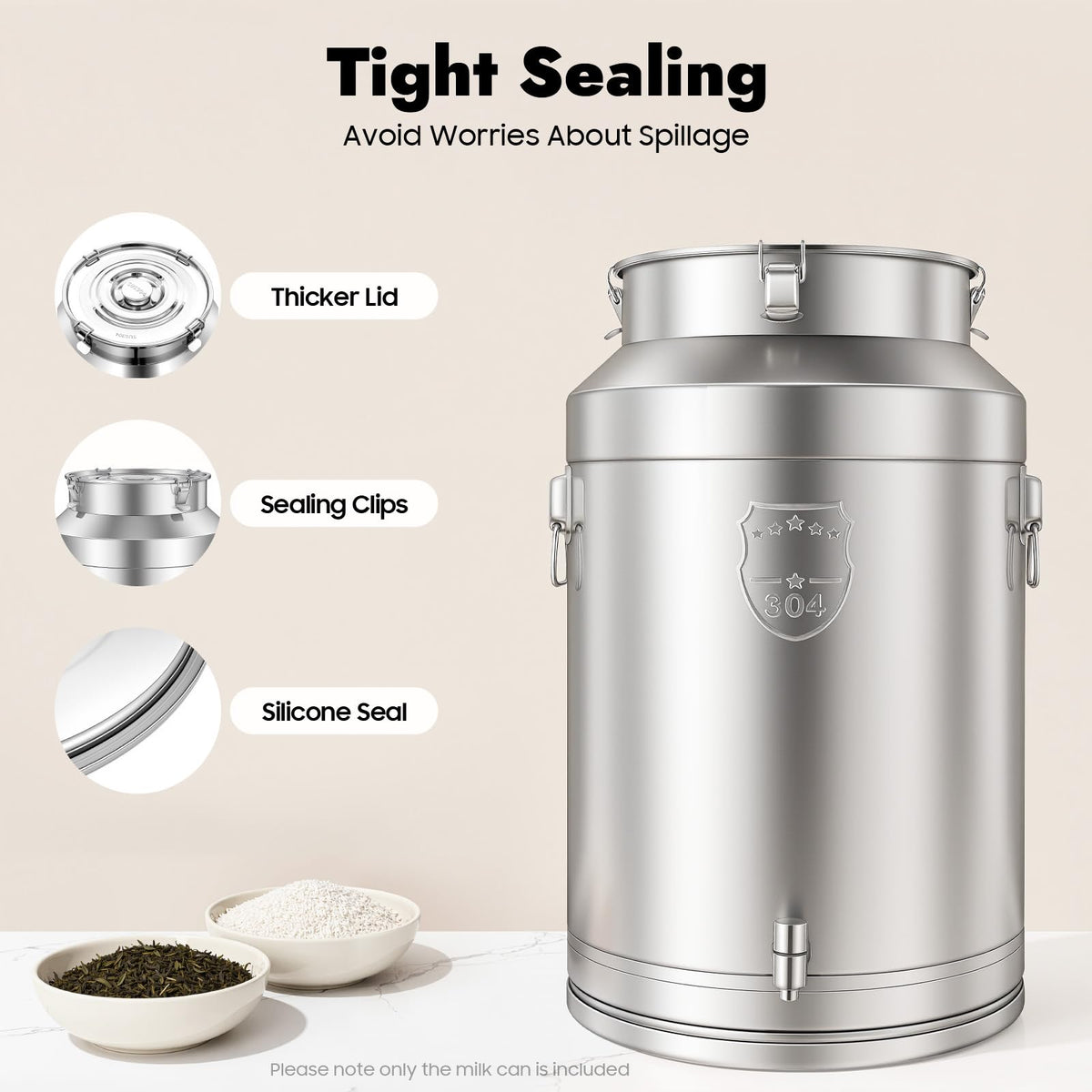 20Gal Stainless Steel Water Dispenser with Faucet E878
