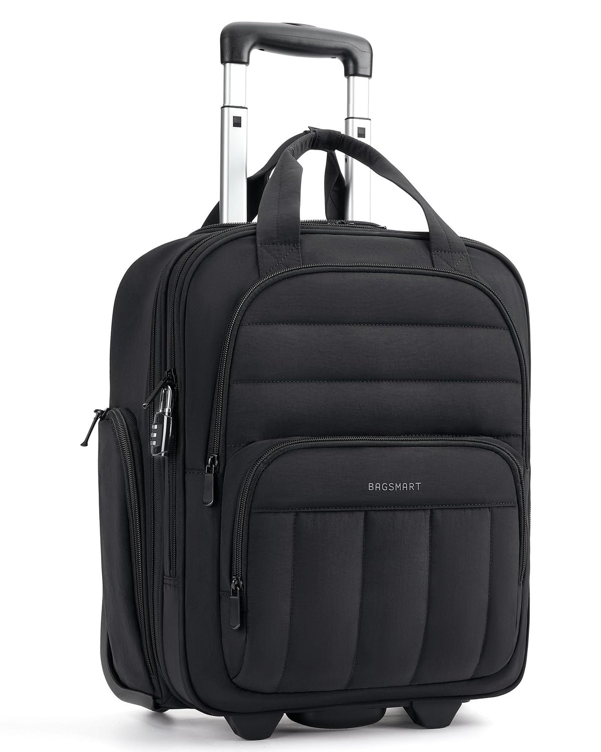 16 inch Lightweight Underseat Carry on Luggage with Wheels H13163