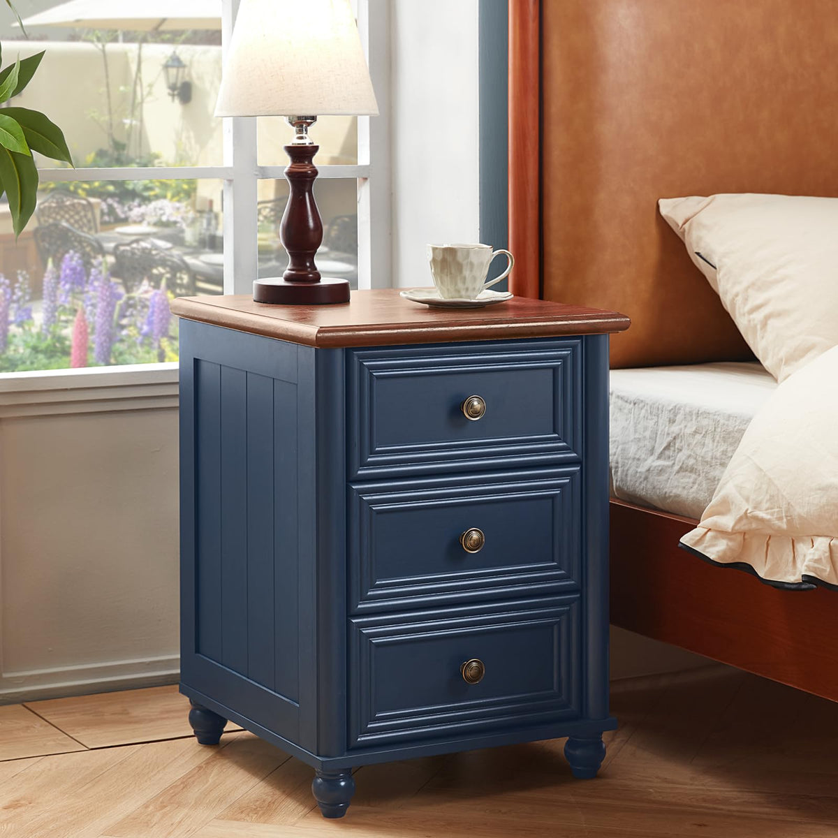 18" Night Stand with 3 Drawers L86229