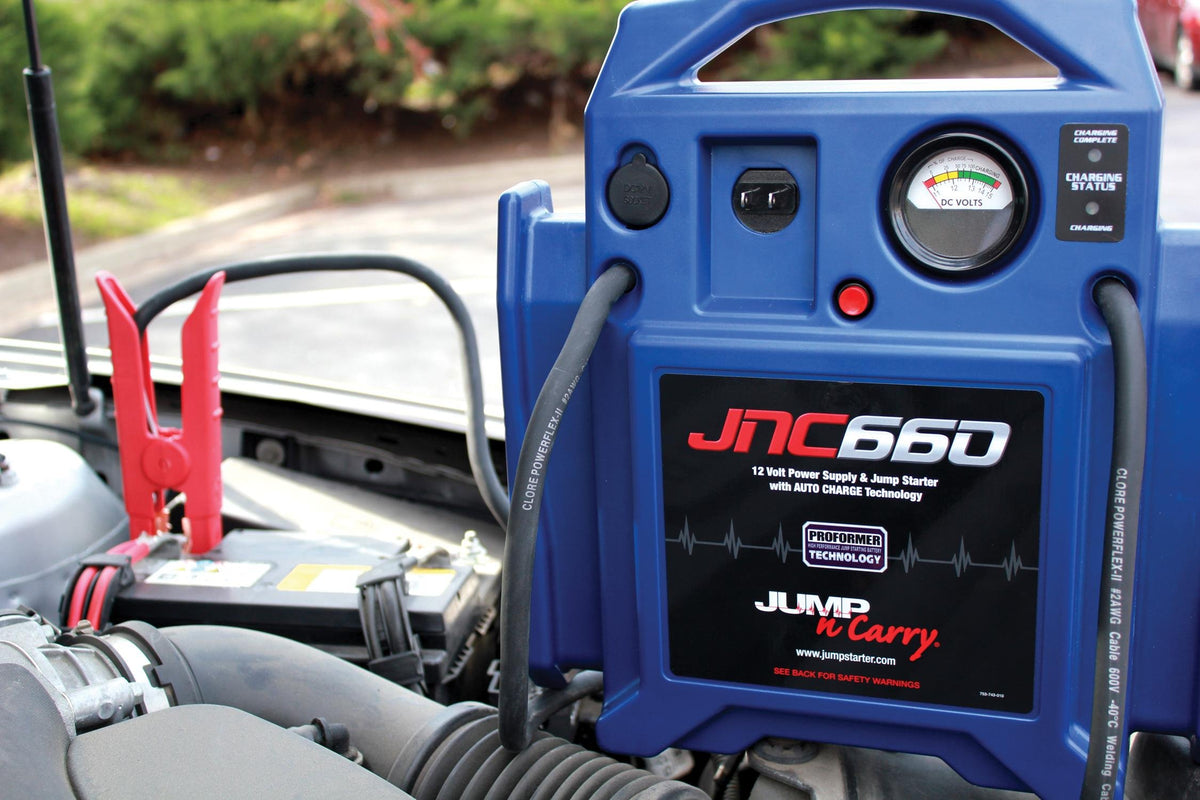 1700 Peak Amp 12 Volt Jump Starter and 2.5 Amp Battery Maintainer J89450